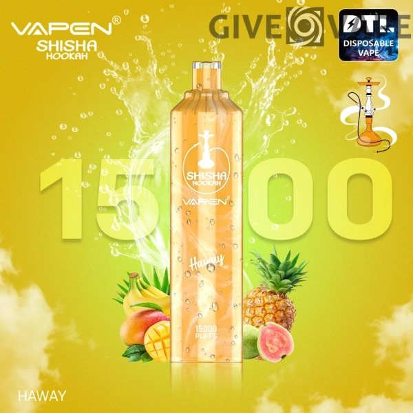 VAPEN Shisha Hookah 15000 Puffs 0% 2% Low Nicotina Rechargeable Vapes Pen vrac Cumpărați cu ridicata - GiveVape - 9