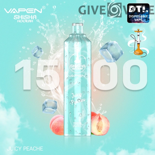 VAPEN Shisha Hookah 15000 Puffs 0% 2% Low Nicotina Rechargeable Vapes Pen vrac Cumpărați cu ridicata - GiveVape - 4