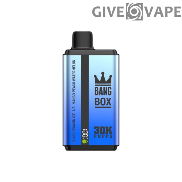 Bang Box 30000 Puffs Double Flavor 0% 2% 3% 5% Låg nikotin uppladdningsbara engångs vapes Penna Bulk Köp grossist - GiveVape - 9
