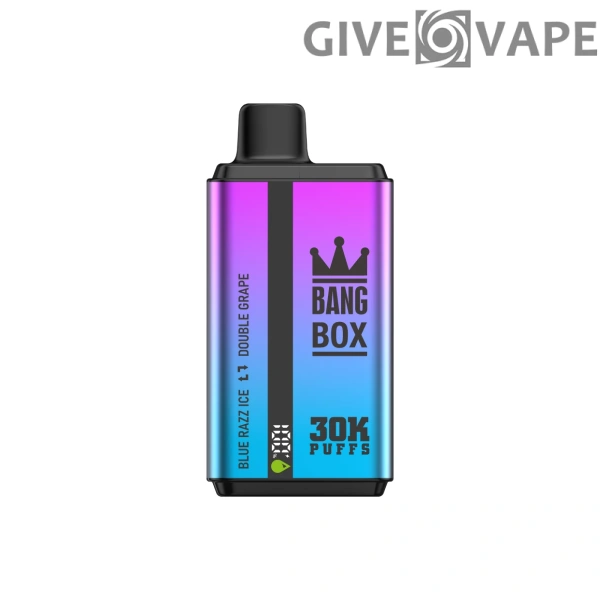 Bang Box 30000 Puffs Double Flavour 0% 2% 3% 5% Låg nikotin uppladdningsbara engångs vapes Penna Bulk Köp grossist - GiveVape - 10