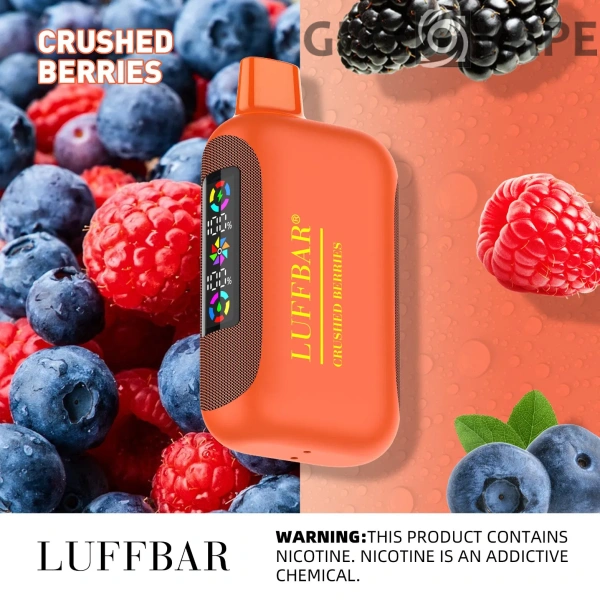VASY LUFFBAR Dually 20000 trekjes Dubbel digitaal scherm 50 mg Oplaadbare wegwerpvapes-pen met laag nicotinegehalte in bulk Koop groothandel - GiveVape - 13