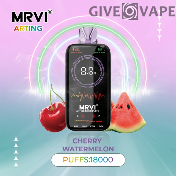 MRVI Arting 18000 Puffs Dual Mesh Full Screen Display 2% 5% Low Nicotine Rechargeable Disposable Vapes Pen Bulk Buy Wholesale - GiveVape - 5