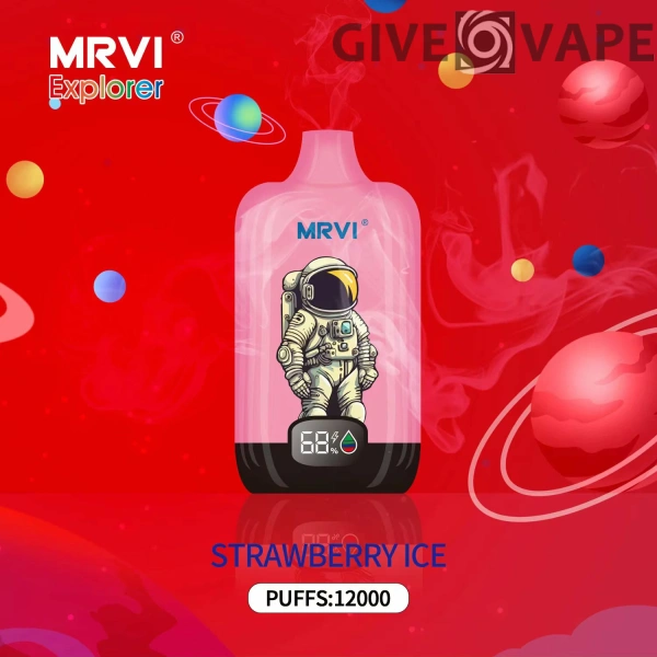 MRVI Explorer 12000 Rookwolken Digitaal scherm 2% 3% 5% Oplaadbare wegwerp-vapes-pen met laag nicotinegehalte in bulk Koop groothandel - GiveVape - 9
