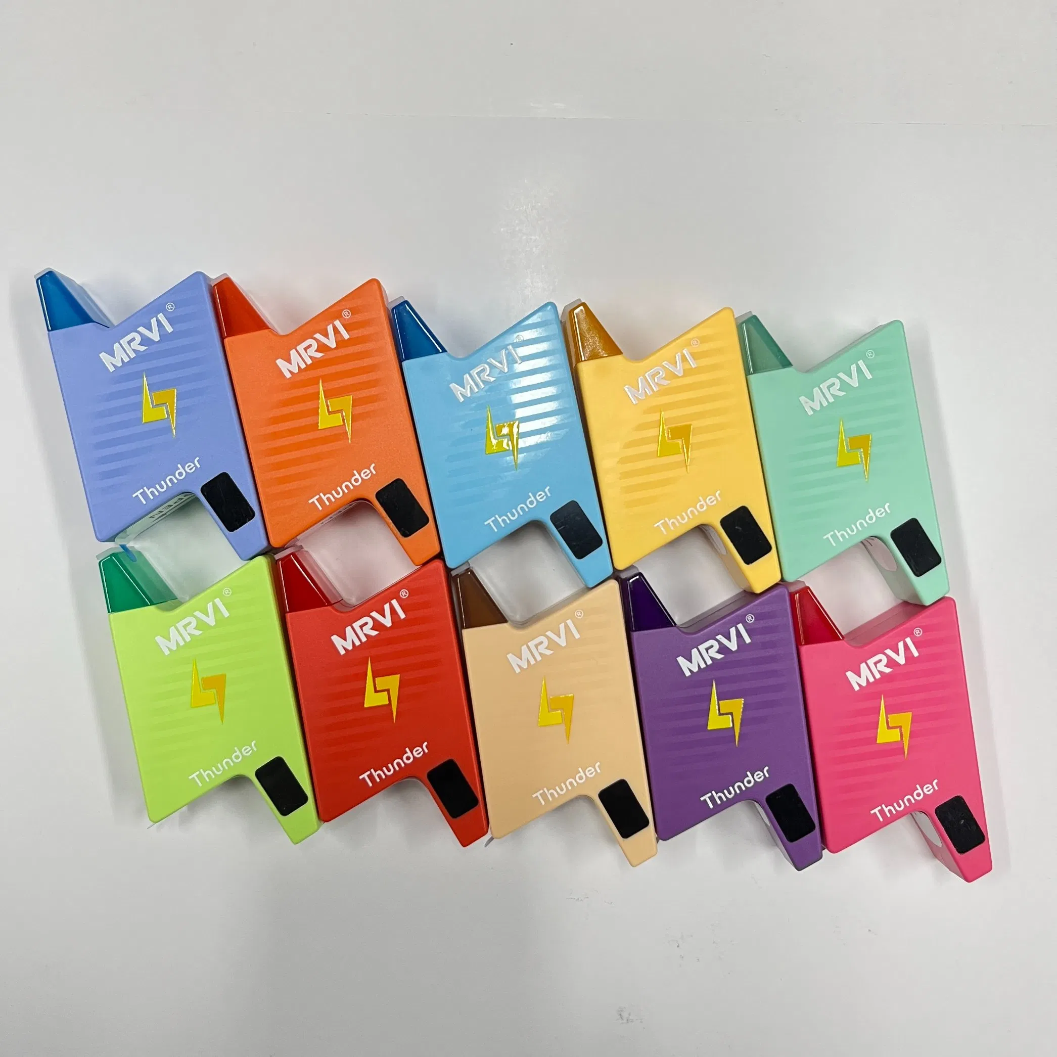 MRVI Thunder 11000 Puffs Écran numérique 2% 3% 5% Stylo à vape jetable rechargeable à faible teneur en nicotine en vrac Acheter en gros
