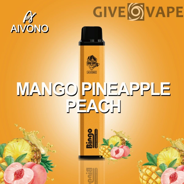 AIVONO AIM BINGO 4000 Puff-uri 0% 2% 5% Stilo Vape reîncărcabil de unică folosință cu conținut scăzut de nicotină Vrac Cumpărați cu ridicata - GiveVape - 6