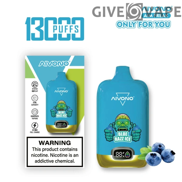 AIVONO AIM FREAK 13000 Puffs Digital Screen 0% 2% 3% 5% Nikotynowy akumulator Jednorazowy długopis Vapes Kup hurtowo - GiveVape - 4