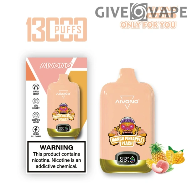 AIVONO AIM FREAK 13000 Puffs Digital Screen 0% 2% 3% 5% Nikotynowy akumulator Jednorazowy długopis Vapes Kup hurtowo - GiveVape - 7