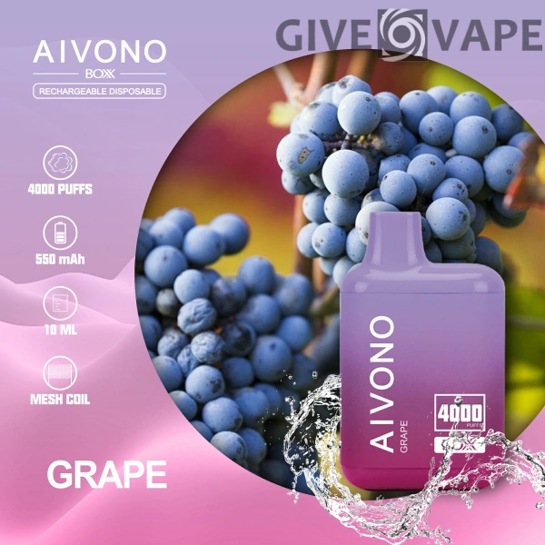 AIVONO AIM BOXX 4000 Puffs 0% 2% 5% Low Nicotina Vapes Pen vrac Cumpărați cu ridicata - GiveVape - 11
