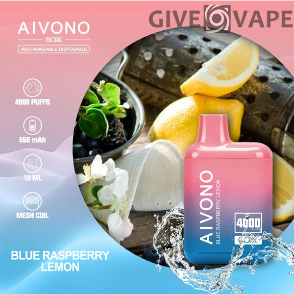 AIVONO AIM BOXX 4000 Puff-uri 0% 2% 5% Stilo vape reîncărcabil de unică folosință cu conținut scăzut de nicotină Cumpărați cu ridicata - GiveVape - 13