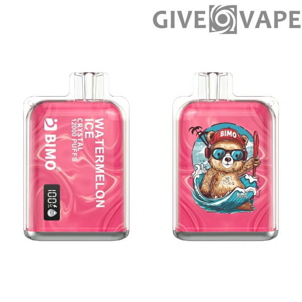 BIMO Crystal 12000 Puffs 2% 5% Stylo à vape jetable rechargeable à faible teneur en nicotine Acheter en gros - GiveVape - 13