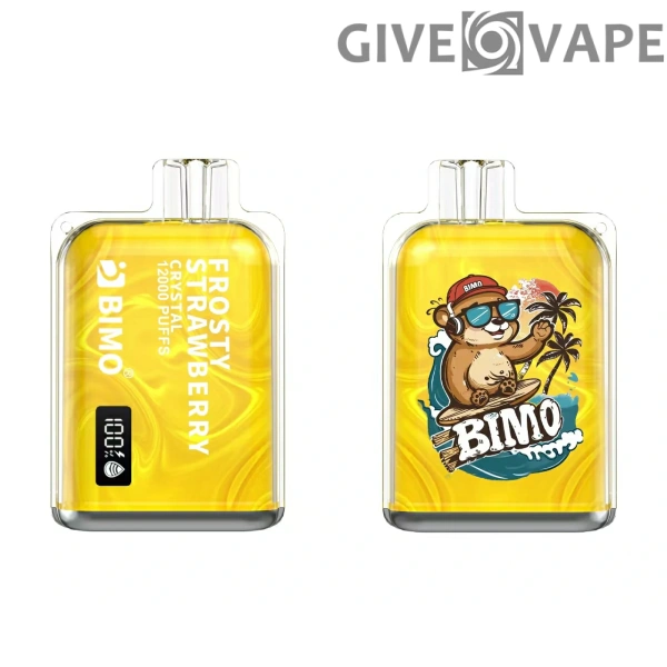 BIMO Crystal 12000 Puffs 2% 5% Stylo à vape jetable rechargeable à faible teneur en nicotine Acheter en gros - GiveVape - 14