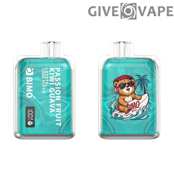 BIMO Crystal 12000 Puffs 2% 5% Stylo à vape jetable rechargeable à faible teneur en nicotine Acheter en gros - GiveVape - 22