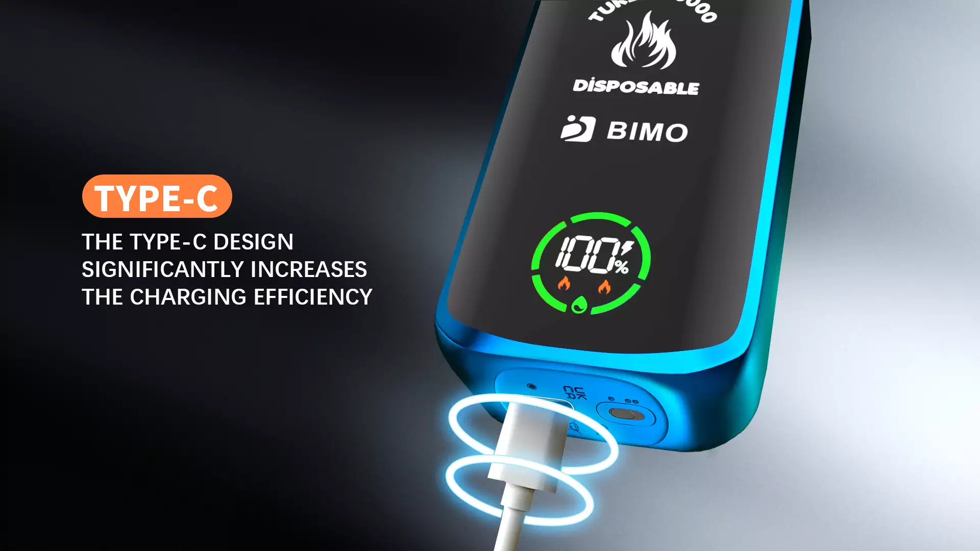 BIMO Turbo 20000 Rookwolken Volledig scherm 0% 2% 5% Oplaadbare wegwerpvapes-pen met laag nicotinegehalte Bulk Koop groothandel