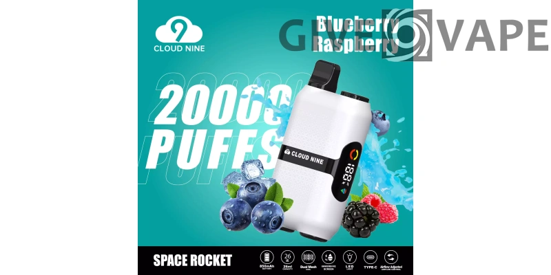 The Future of Vaping: Cloud Nine D33 Dual Mesh Disposable Vape with 20,000 Puffs and 5% Low Nicotine for Bulk Purchase - GiveVape - 3