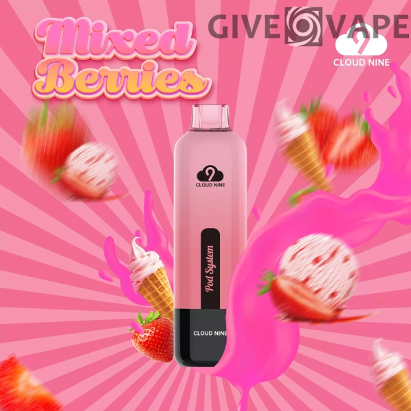 CLOUD NINE Q24 12000 vyměnitelných 5% nabíjecích jednorázových vapes pera s nízkým obsahem nikotinu, hromadně Koupit velkoobchod – GiveVape – 9
