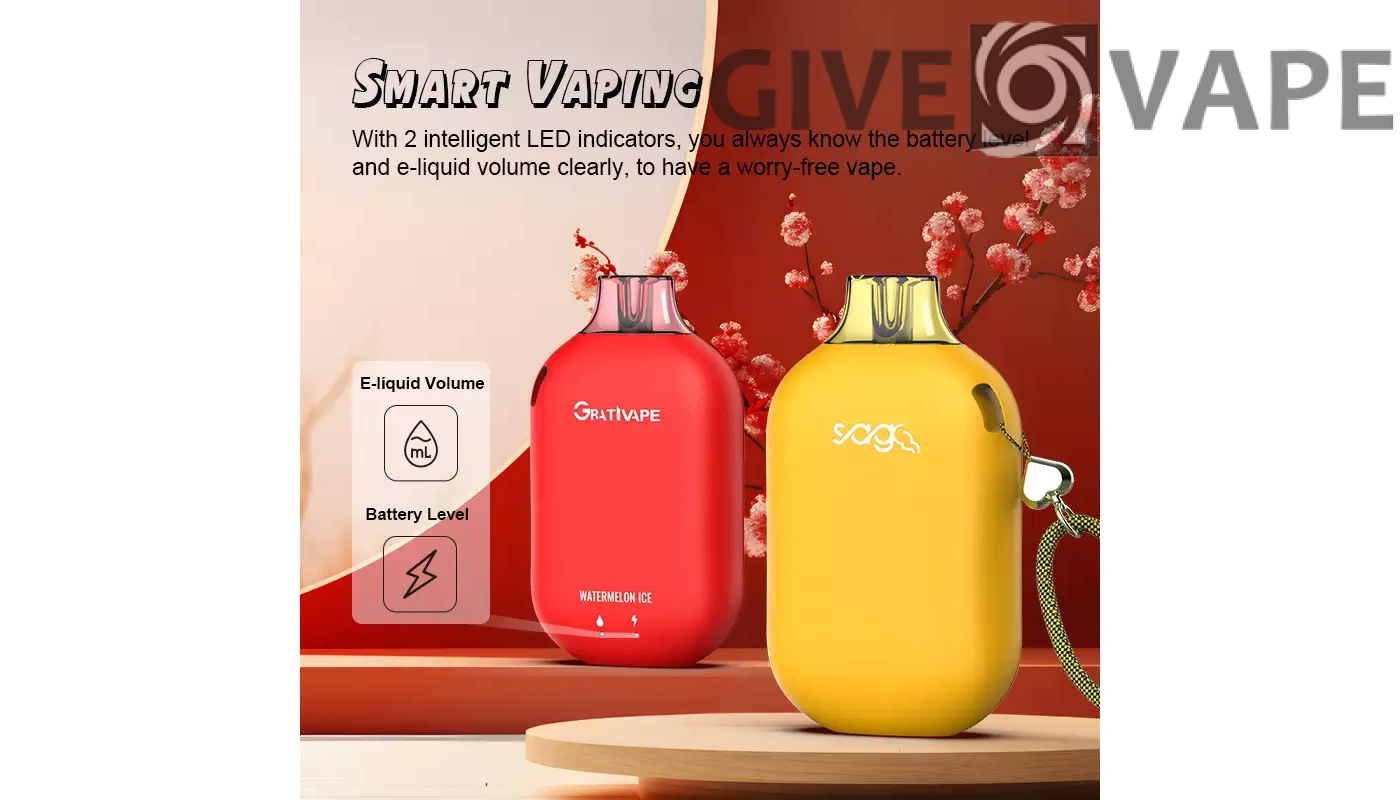 Elevate Your Vaping Experience with Grativape Boom: The Best Low Nicotine Rechargeable Disposable Vapes for Bulk Purchase - GiveVape - 10