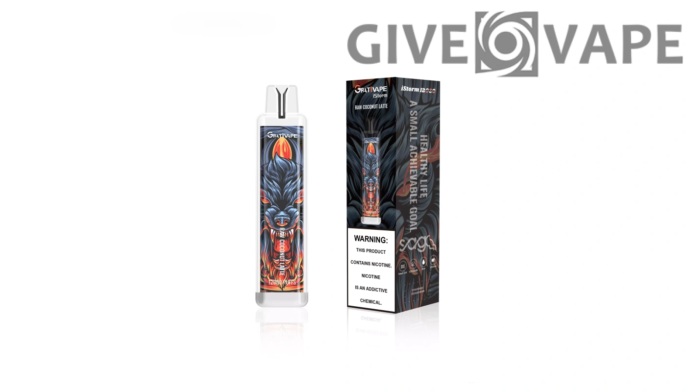 Grativape iStorm 12000 Puffs: kompleksowy przewodnik po niskopasmowych vapesach jednorazowych dla hurtowych nabywców 1 Grativape iStorm 12000 Puffs: kompleksowy przewodnik po niskopasmowych vapesach jednorazowych dla hurtowych nabywców - Givevape - 1