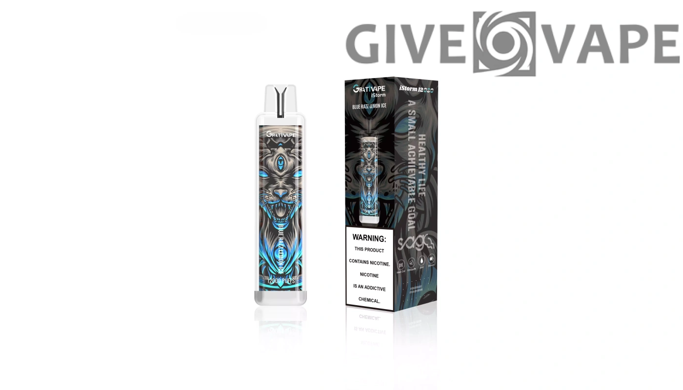 Erhöhen Sie Ihr Dampferlebnis mit Grativape istorm: Das beste Nikotin -Einweg -Vape für Massenkäufe 1 Erhöhen Sie Ihre Dampferfahrung mit Grativape istorm: Das beste Nikotin -Einweg -Vape für Massenkäufe - Givevape - 1