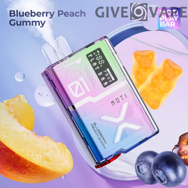 MOTI Play Bar 7500 Puffs Crystal Digital Screen 5% Penna per vaporizzatori usa e getta ricaricabile a basso contenuto di nicotina Bulk Acquista all'ingrosso - GiveVape - 6