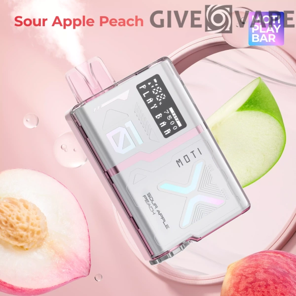 MOTI Play Bar 7500 Puffs Crystal Digital Screen 5% Penna per vaporizzatori usa e getta ricaricabile a basso contenuto di nicotina Bulk Acquista all'ingrosso - GiveVape - 8