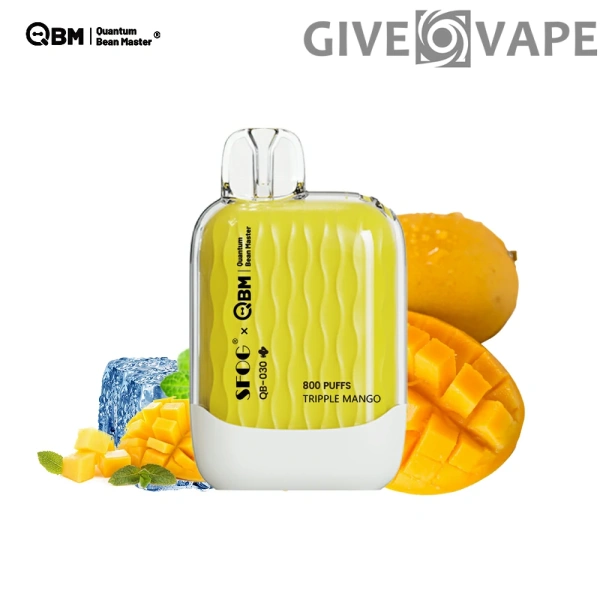 SFOG QB030 800 Puffs 2% Genopladelig engangsvapes med lavt nikotinindhold Pen Bulk Køb Engros - GiveVape - 14