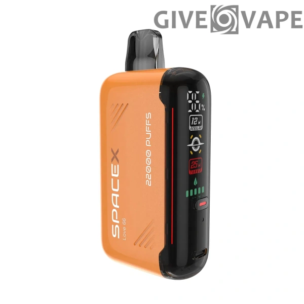 VAPME Spacex 22000 Puffs Digitális Képernyő 0% 2% 3% 5% Alacsony nikotintartalmú Újratölthető Eldobható Vapes Pen Tömeges Vásárlás Nagyker - GiveVape - 4